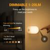 Lyridz Rechargeable Battery Night Light with Motion Sensor, 4-Pack