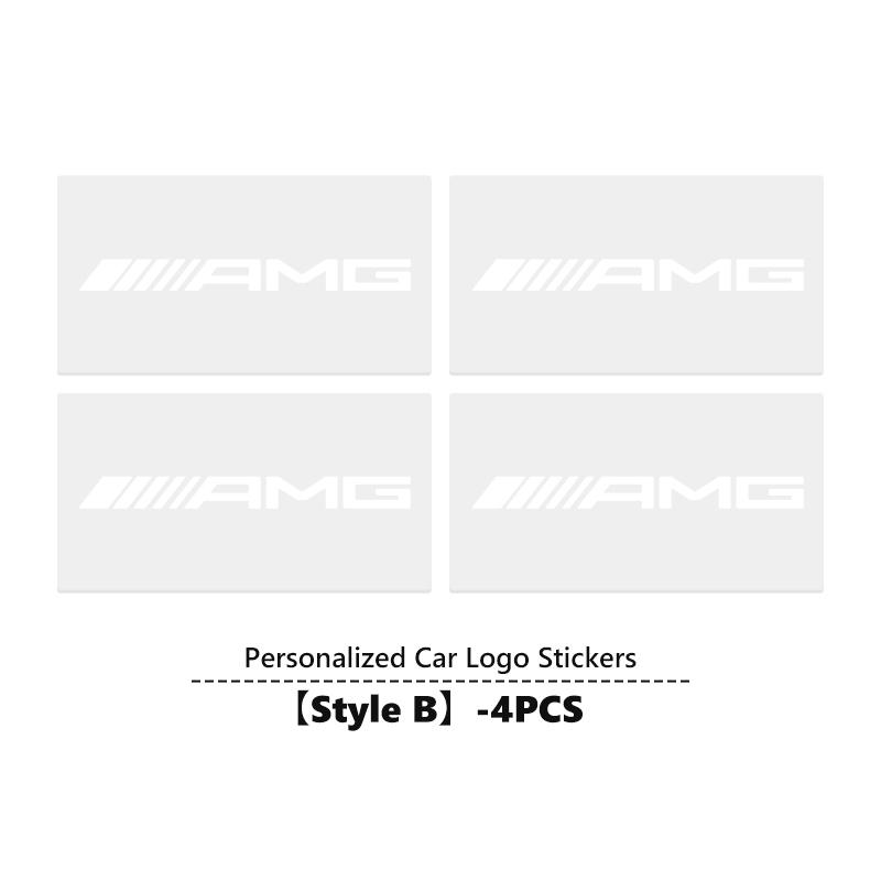 PAD5  Car Stickers Body Glass Center Console Decorative Stickers For AMG Mercedes Benz CITAN VITO SPRINTER CLS SLK W202 W203 W204 W205
