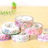 21 Design Original Paper Washi Tape Flower 15mm Adhesive Masking Tapes DIY Decoration Stickers