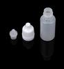 50PCS 10ml Empty Plastic Squeezable Dropper Bottles Eye Liquid Dropper