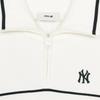New MLB New York Yankees Knitwear Women's Cream 3FKPV0244-50CRS