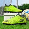 Новые низкие студенческие футбольные бутсы CR7 с длинными шипами для матчей и тренировок, профессиональные молодежные бутсы, спортивный инвентарь
