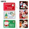 High Quality Christmas Envelopes Pack of 10 with Hanging Rope for Cards