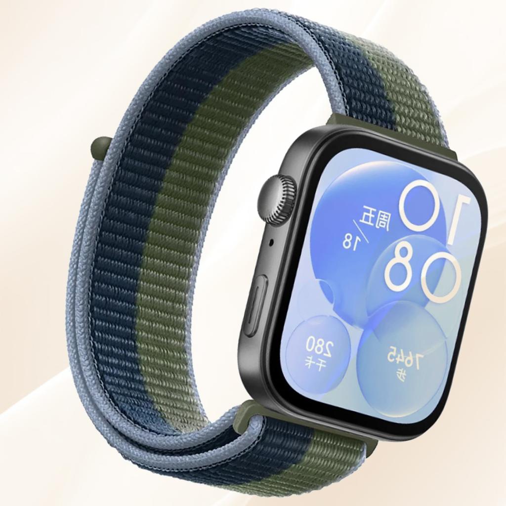 Нейлоновая петлевая лента Для huawei watch fit 3 ремешок умный браслет дышащий Спортивные ремешки браслет для huawei fit3 Аксессуары