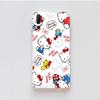 Прозрачный чехол для Samsung A04 A14 A23 M33 M53 Realme 10 9 C35 C55 VIVO X80 Infinix Hot 30 Note 11 Tecno Spark 8P Pro L-28 Cute Hello Kitty