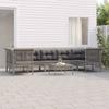 VidaXL Garden Lounge Set with Cushions 8 Pcs, Patio Furniture Set, Outdoor Furniture, Patio Sofa, Modern, 3187565