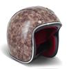 Harley Motorcycle Helmet Retro Prince Motorcycle Half Helmet Leather Helmet Men and Women Scooter Electric Car Horn Hat Four Seasons