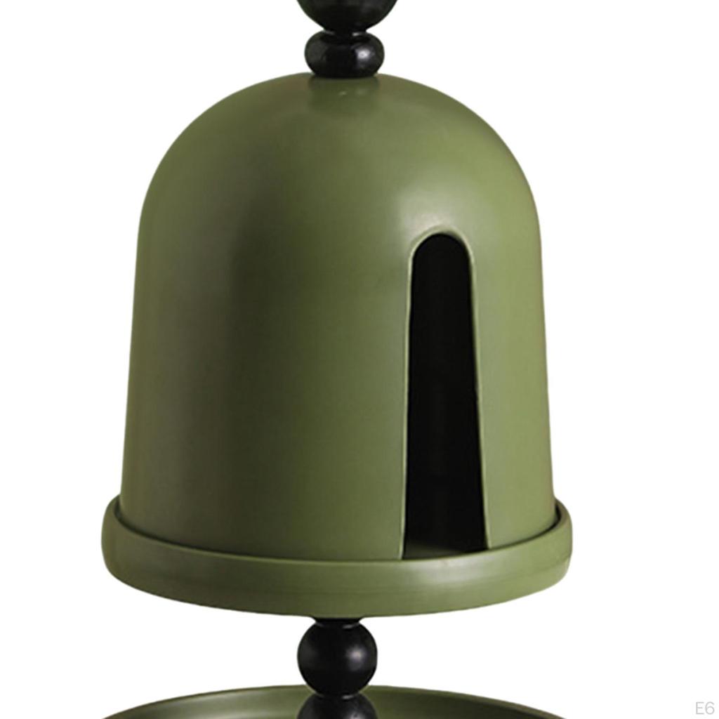 Facial Napkin Box Paper Dispenser with Pallet Freestanding Tissue Case Storage for