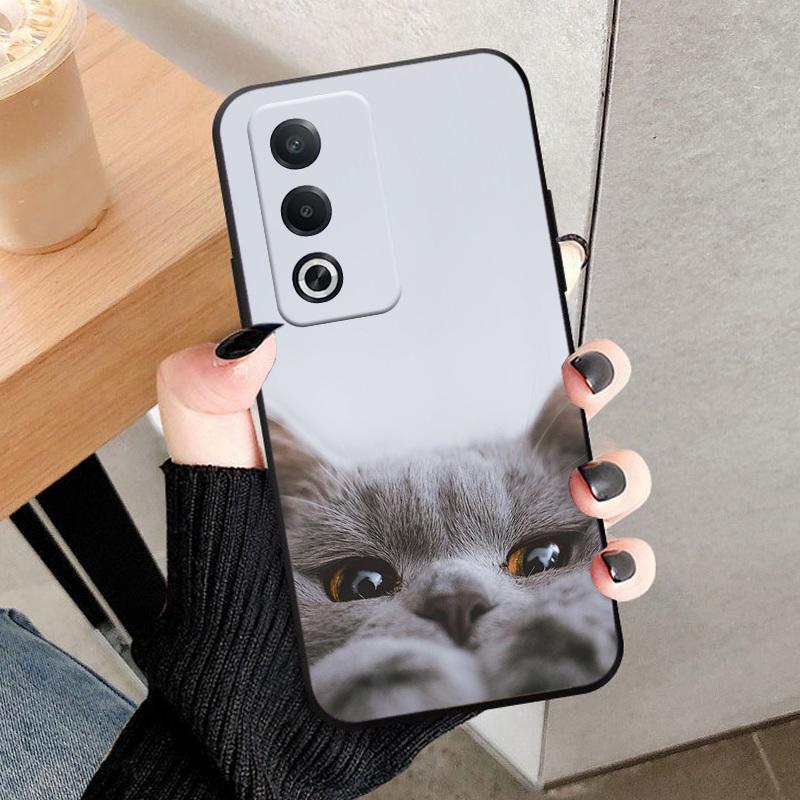 Чехол для OPPO A80 5G Модный чехол с принтом Ударопрочный Мягкий чехол-оболочка из ТПУ-силикона Для телефона OPPO A3Pro K12X 5G Чехол