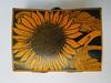 Handmade Leather Journal: Embossed Sunflower & Mandala Diary
