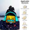 1pc Blanket Geometry Dash Print Design, Lightweight Blanket for Sofa, Bed- Soft &Warm, Gift for All Seasons like Christmas, Halloween