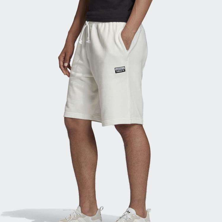 adidas Мужские спортивные шорты Originals Trefoil Dual Logo, белые, FM2264
