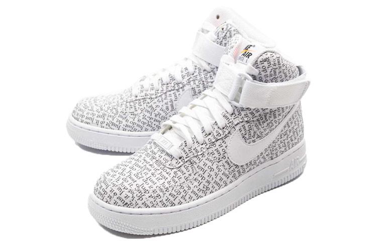 Nike Air Force 1 High Just Do It Pack Белые Женские AO5138-100