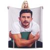 Jonathan Bailey Blanket  Warm Funny Plush Bedding Throws For Child Outdoor Flannel Bedspread Bed Cover
