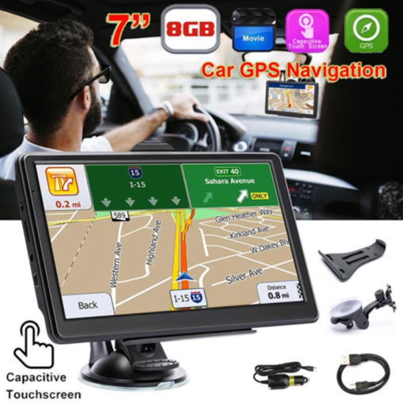 Portable 7 Inch Car GPS Navigation 256M+8GB