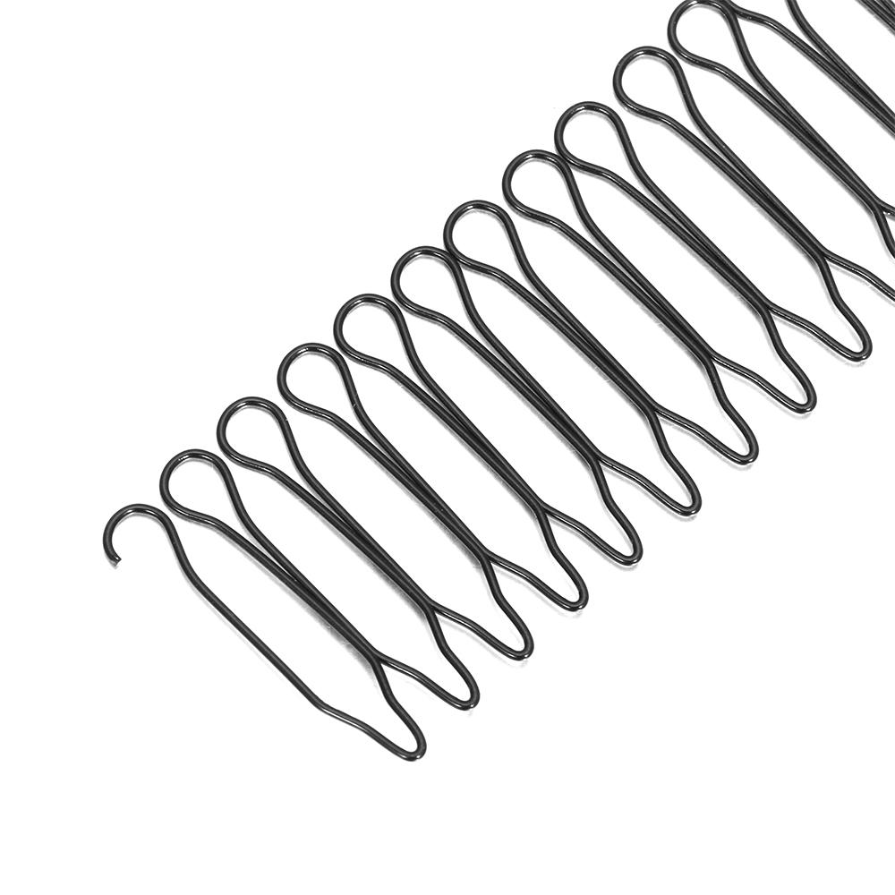 Hold Invisible U Shape Hair Finishing Fixer Comb Baby Hair Tame Hairstyle Fixed Hair Finishing Clip