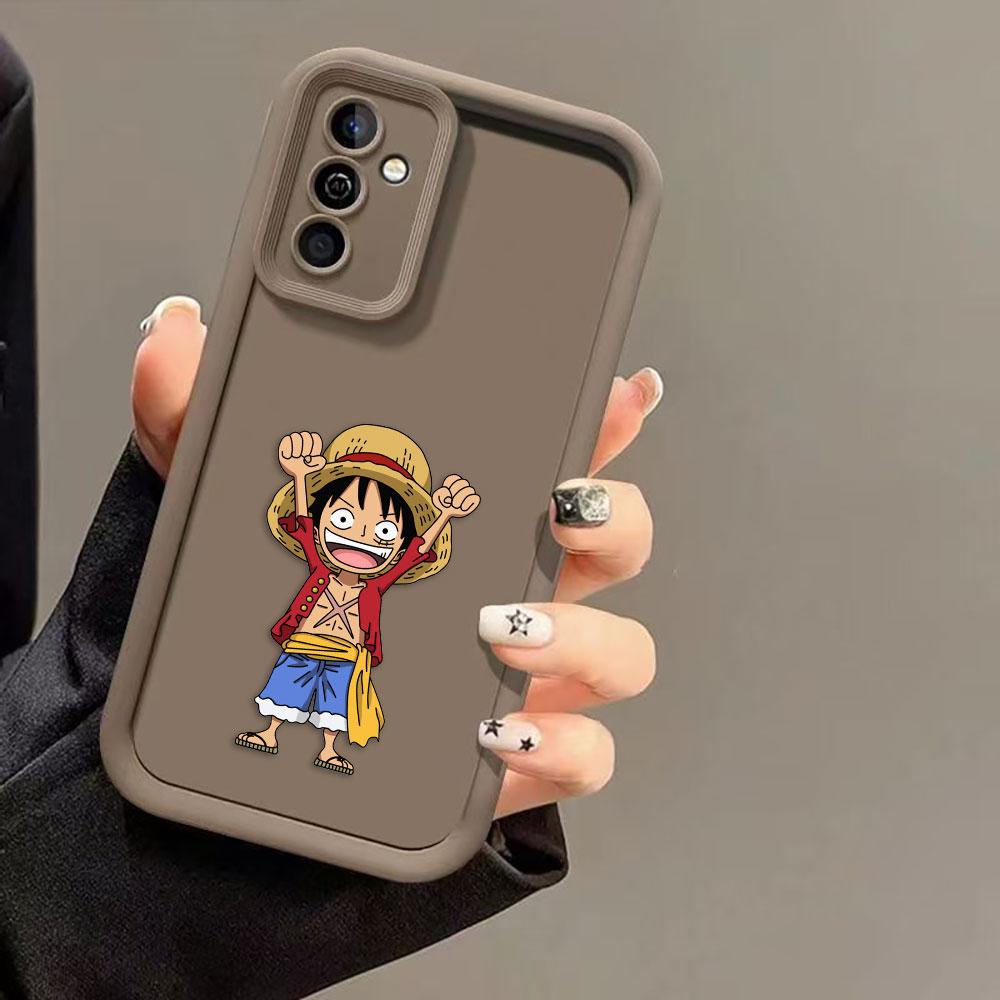 Anime One P-Piece Luffy Gear 5 Phone Case For Samsung A07 A50 A70 A03 A03S A04 A05 A05S A06 A11 A12 M34 M51 M54 NOTE 20 Cover