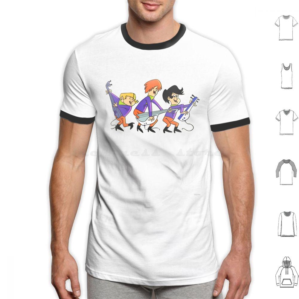 The Impossibles Musican Heros T Shirt Big Size 100 Cotton The Impossibles Fun Chases Humor Hero Villain Hb Guitars Cars