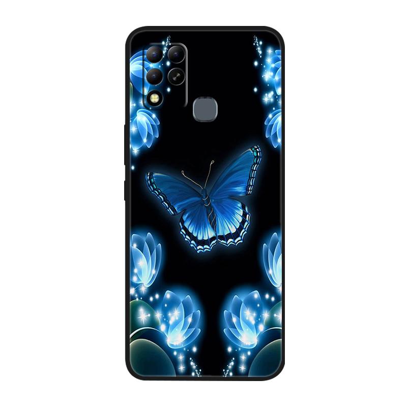 Для Infinix Hot 11 G37 4G Чехлы TPU Черный Силиконовый Чехол для Infinix Hot11 G37 Защитный X689F Мягкие G 37 Черные Корпуса