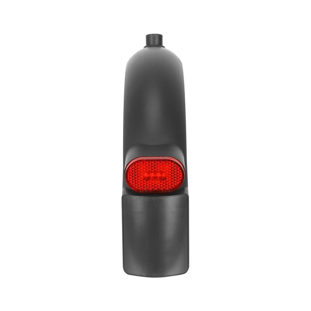 Gray rear fender with light, integral license plate and hook for M365 Pro/Pro2 scooter