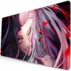 Anime Grils MouseMat Overwatch Gamer Cool Mouse Pad D_Demon Slayer Gamer Cabinet Large Non-Slip Mousepad XXL Keyboard Mat