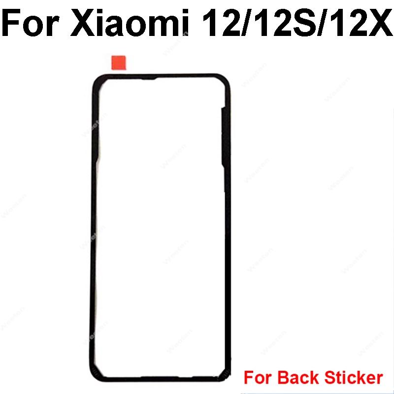 Back Battery Cover Adhesive Glue For Xiaomi 12 12s 12X 12T 13 13T 14 Lite Pro Ultra Civi Back Housing Adhesive Tape