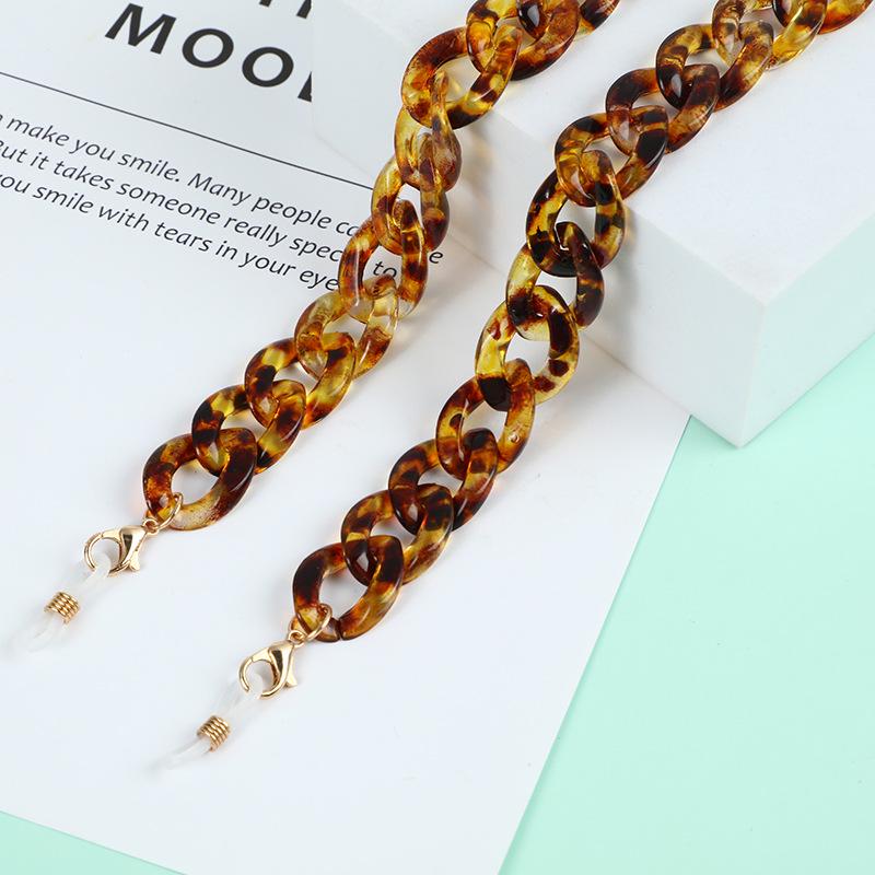 Креативный цветной акриловый держатель для масок и очков: Подвесная цепь своими руками с возможностью выбора нескольких цветов