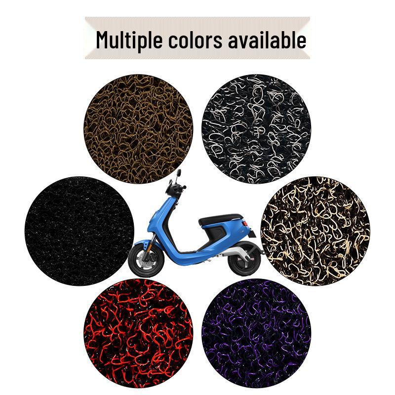 Водонепроницаемый, износостойкий шелковый коврик для ног в виде кольца для электромобиля Niu M1