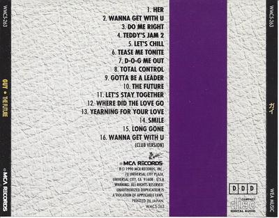 CD GUY - The Future WMC5263 MCA Records 1990 Япония Рэп и Хип-Хоп/R&B Б/У