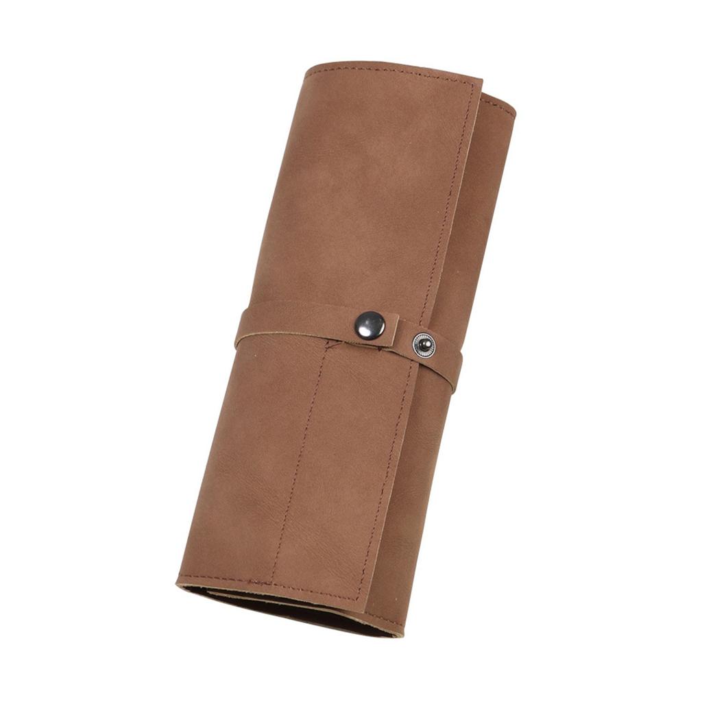 Sophisticated Watch Band Storage Bag Carrying Case for Watches Travel Case Watchband Organizers with Waxed Canvas Roll