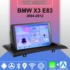 Android Carplay автомобильное радио для BMW X3 E83 2004-2012 мультимедийный проигрыватель головное устройство стерео GPS навигация BT WIFI 2+32 ГБ