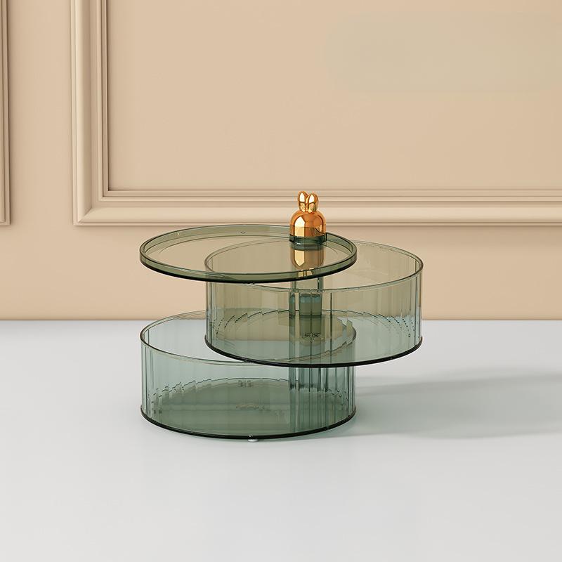 Новогодняя домашняя коробка для конфет для гостиной, роскошная легкая прозрачная тарелка для сухофруктов, новогодняя коробка для хранения ореховых закусок