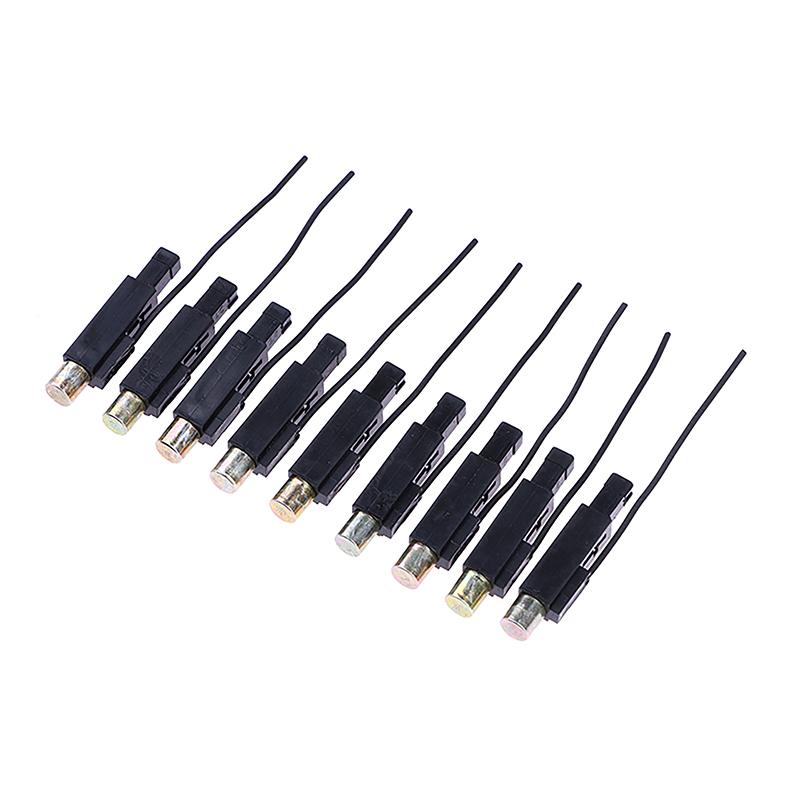 10Pcs Piezoelectric Fire Wire Cap Electronic Igniter For Spray Lighter Stove Accessory Cooker Supplies Replacement Parts