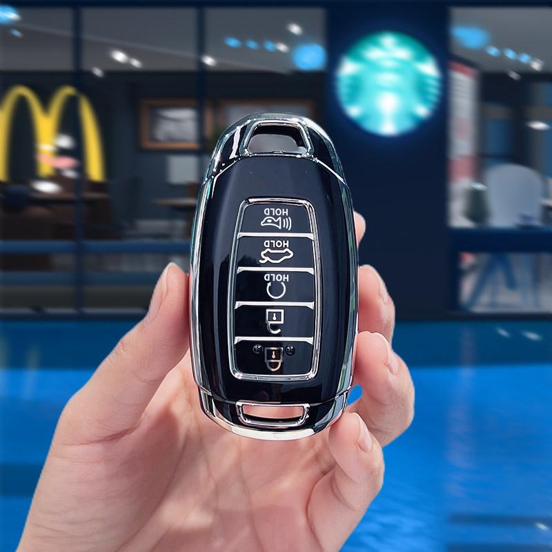 3 4 5 Кнопок Для Hyundai I30 Ix35 Kona Encino Solaris Azera Grandeur Ig Accent Santa Fe Palisade Брелок Чехол Для Ключа Автомобиля