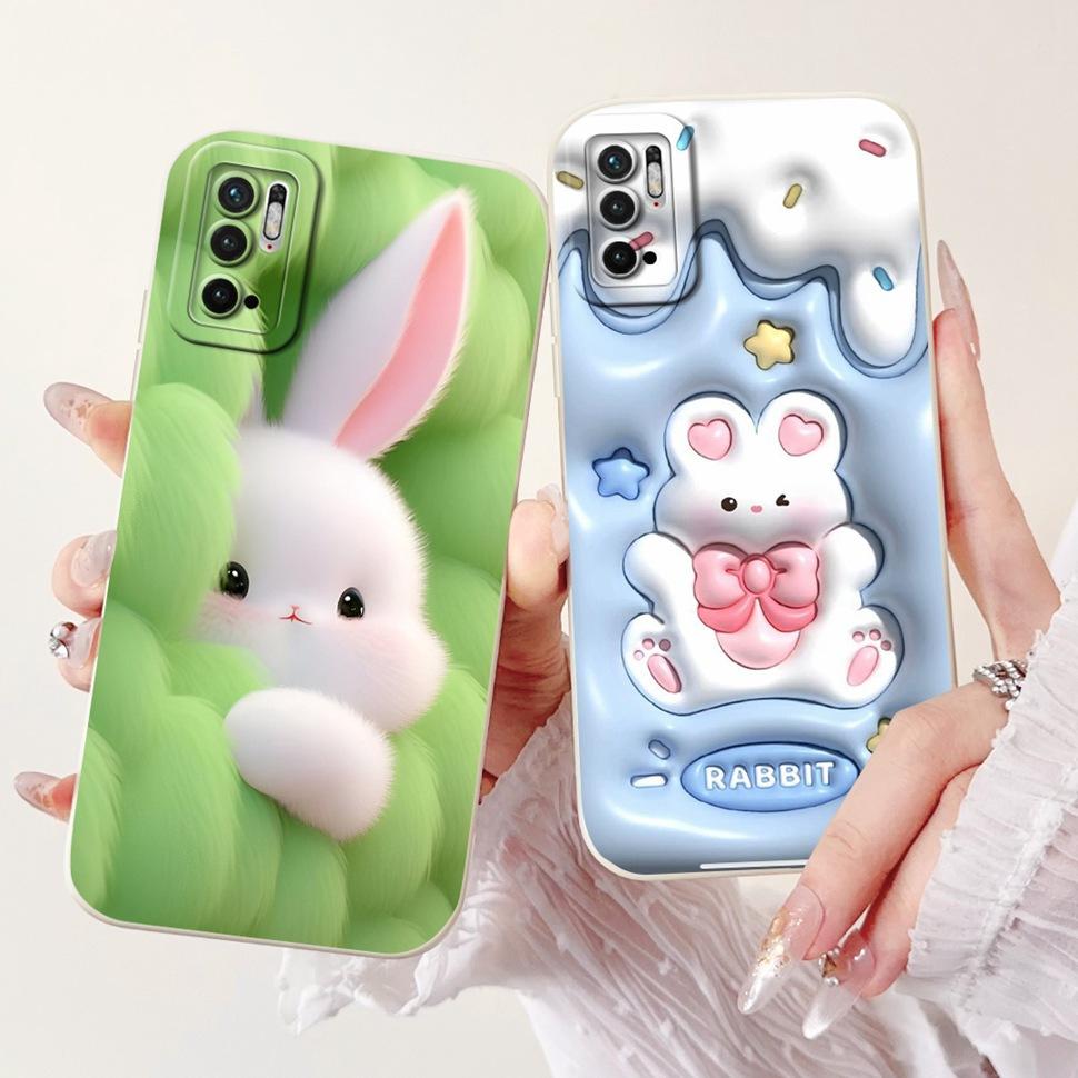 For Xiaomi Redmi Note 10 5G Case 6.5" Colorful Flowers Cartoon Painted Cover Soft Phone Case For Redmi Note 10 Note10 5G Bumper