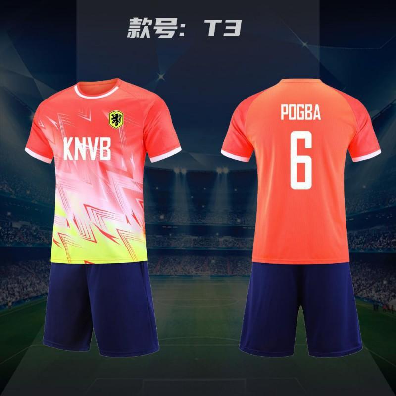 Adult Kids Soccer Jersey Short Sleeve Training Shirt Volleyball Basketball Team Club
