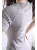 Женская быстросохнущая спортивная футболка с высокой эластичностью - модель 2025 года, облегающий крой, для йоги и бега.