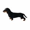 3D Kids Realistic Handcrafted Puppy Lifelike Dog Model Animals Pet Dachshund Simulation Toy