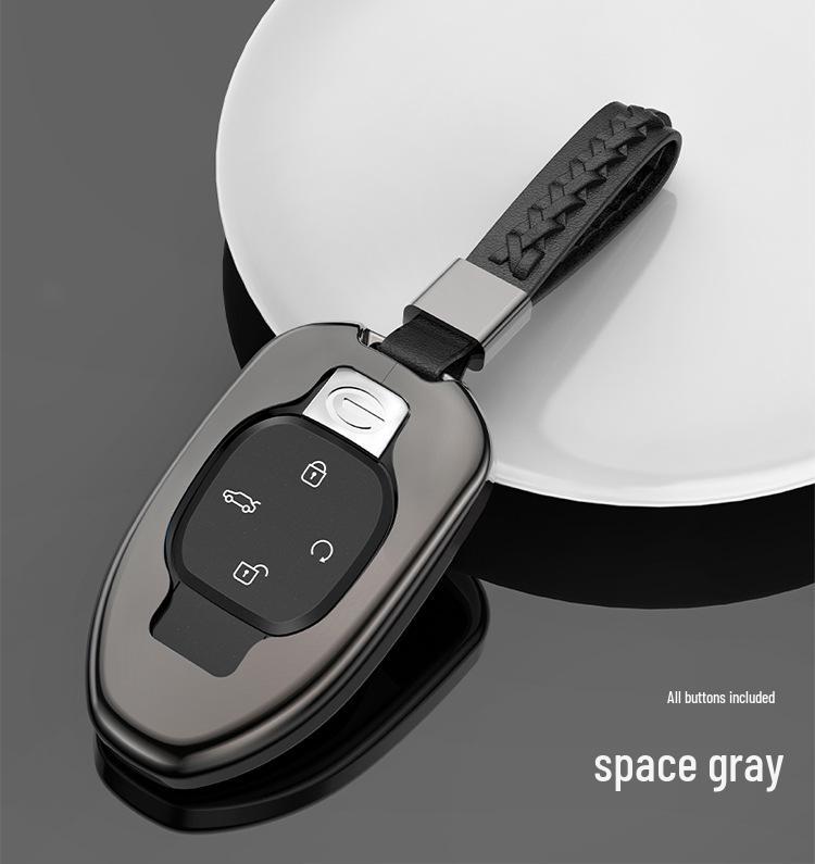 Trumpchi GS8 2022 2nd Gen Key Case - Aluminum Metal Shell with Buckle