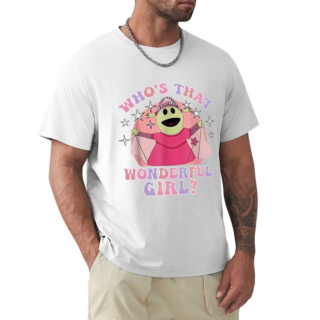 Nanalan Wonderful Girl Whos That Wonderful Girl TShirt Street Fashion Casual Tee Shirt