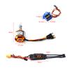 Бесщеточный двигатель 2200KV 40A ESC 6035 Пропеллер 9G Микро сервопривод 2 шт. для радиоуправляемого вертолета XT60 Plug