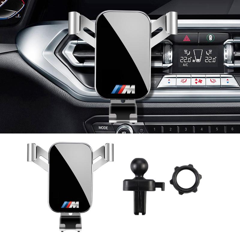Car Accessories Phone Holder Air Vent Clip GPS Navigation Tool Sticker For BMW G80 G06 G07 G42 G14 G15 G16 F20 F21 M2 M3 M4 M5 M KS6