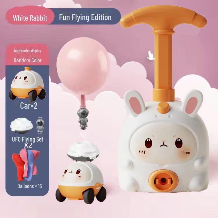 Воздушный скутер Douyin Piggy Power: Детская игрушка-животное, работающая на воздушных шарах