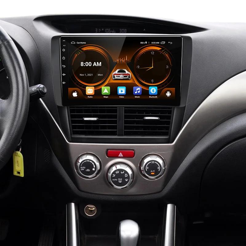 JIUYIN Android 12 Carplay Автомагнитола для Subaru Forester 3 SH 2007-2013 для Impreza GH GE 2 Din Мультимедийный плеер 2 din Головное устройство