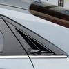 Для Hyundai Elantra   Автомобильная задняя жалюзи на окно Боковая шторка-заслонка Накладка Стикер Вентиляционное отверстие Ковш ABS Углеродное волокно Глянцевый черный