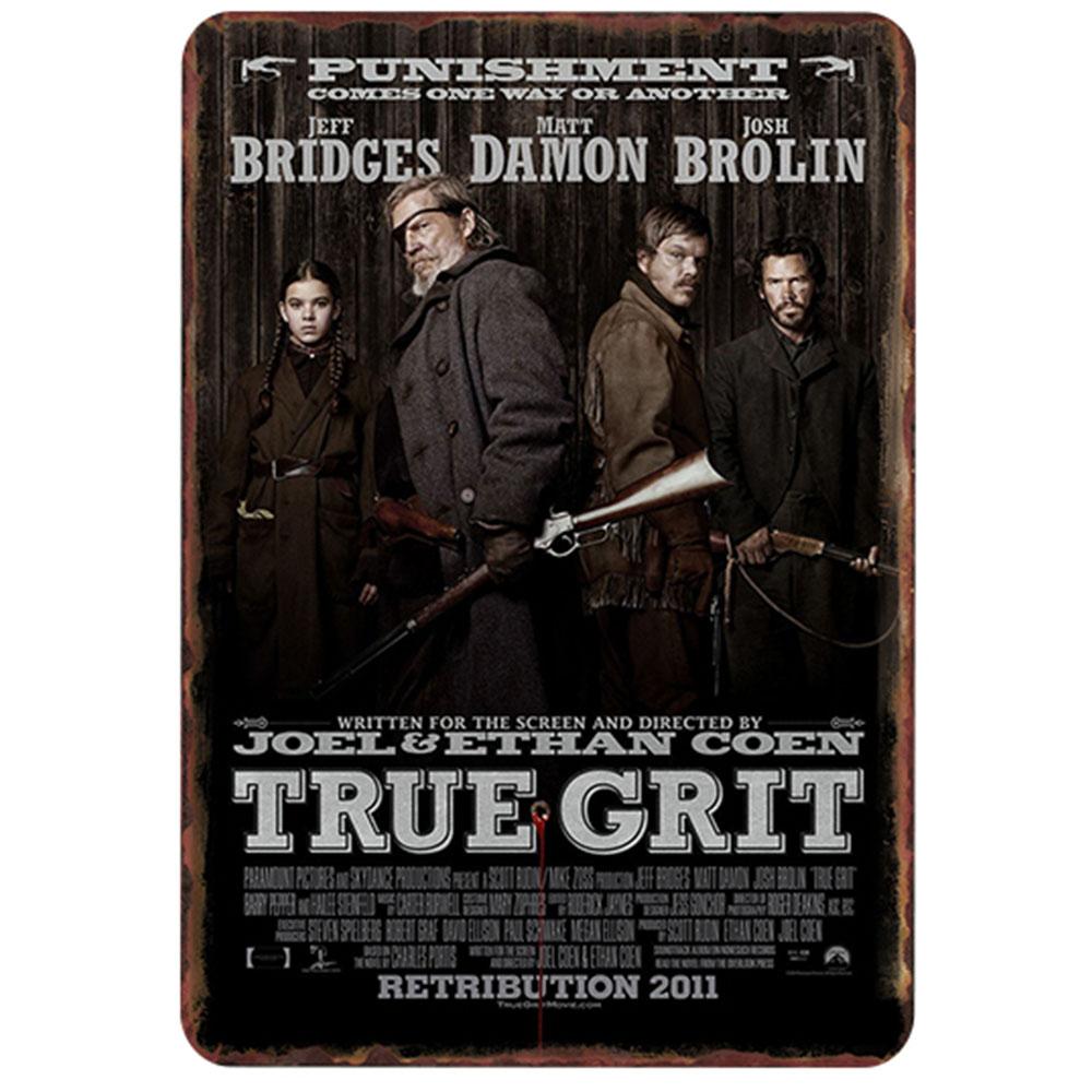 Ретро Европа Американский классический фильм жесть плакат потертый шик Винтаж кино Настенный декор для спальни Паб Бар Декор 20x30 см