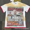 Mens Womens Loose Fit Streetwear Cotton Tee With Creative Graphic Print Casual Short Sleeve T-Shirt