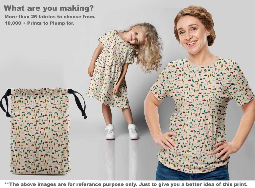 oneOone Хлопок Flex светло-бежевая ткань транспортная швейная ткань по ярдам напечатанная одежда своими руками швейные принадлежности 40 дюймов