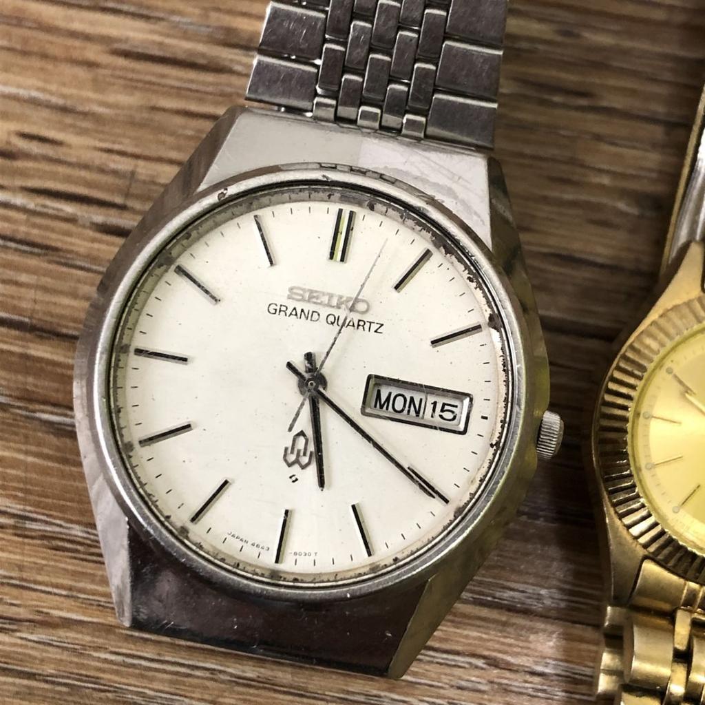 SEIKO Grand Quartz Citizen Часы Набор из 2 шт. GRAND QUARTZ День-Дата GN-4W-S BH0712-1