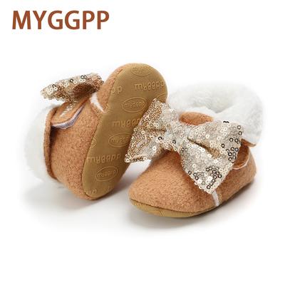 MYGGPP осенне-зимняя детская обувь с высоким берцем и мягкой подошвой, обувь для малышей с мягкой подошвой, хлопковая обувь, детская обувь, обувь с мягкой подошвой, От 0 до 1 года